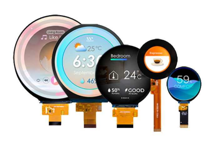 Écran TFT IPS Rond 4.0